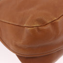 Chloe Margaret Hand Bag Leather 2way Brown Gold Auth am12208A-12