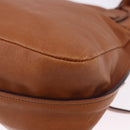 Chloe Margaret Hand Bag Leather 2way Brown Gold Auth am12208A-15