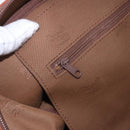 BURBERRY Nova Check Boston Bag Canvas Beige Gold Auth am12209V-20