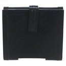 GUCCI G Trifold Wallet Leather Black Auth am12210V-3