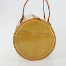 LOUIS VUITTON Monogram Vernis Bedford Hand Bag Beige M91006 LV Auth am12215V-4
