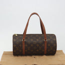 LOUIS VUITTON Monogram Papillon 30 Hand Bag M51385 LV Auth am12217V-12