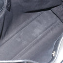 GUCCI GG Canvas Tote Bag Black Silver 113016 Auth am12219A-15