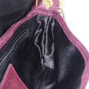 Coach Soho One Belt Hand Bag Tweed Multicolor Gold Auth am12221V-20