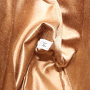 PRADA Studs Tote Bag Leather Beige Gold BN0181 Auth am12230V-20