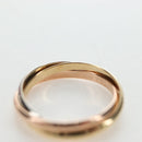 CARTIER Trinity Ring 18K Gold 750 Gold Auth am12233SM-14