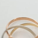 CARTIER Trinity Ring 18K Gold 750 Gold Auth am12233SM-11