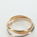 CARTIER Trinity Ring 18K Gold 750 Gold Auth am12233SM-8
