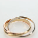 CARTIER Trinity Ring 18K Gold 750 Gold Auth am12233SM-13