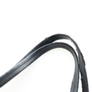 PRADA Side Ribbon Hand Bag Leather Black Gold BR4240 Auth am12234V-10