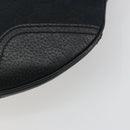 GUCCI GG Canvas Pretty Shoulder Bag Black Gold 162895 Auth am12235V-12