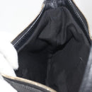 GUCCI GG Canvas Pretty Shoulder Bag Black Gold 162895 Auth am12235V-19