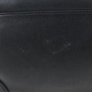 CELINE Luggage Hand Bag Leather Black Gold Auth am12236V-6