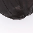 GUCCI Shoulder Bag Leather 2way Outlet Brown Silver 268641 Auth am12238V-12