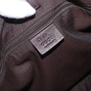 GUCCI Shoulder Bag Leather 2way Outlet Brown Silver 268641 Auth am12238V-18