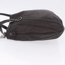 GUCCI Shoulder Bag Leather 2way Outlet Brown Silver 268641 Auth am12238V-5