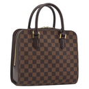 LOUIS VUITTON Damier Ebene Triana Hand Bag N51155 LV Auth am12239SAV-1