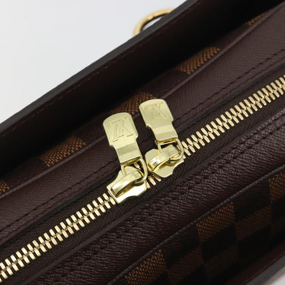 LOUIS VUITTON Damier Ebene Triana Hand Bag N51155 LV Auth am12239SAV