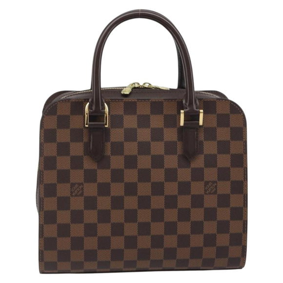 LOUIS VUITTON Damier Ebene Triana Hand Bag N51155 LV Auth am12239SAV
