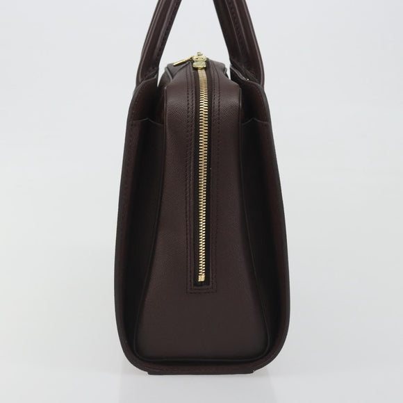 LOUIS VUITTON Damier Ebene Triana Hand Bag N51155 LV Auth am12239SAV