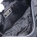 PRADA Shoulder Bag Nylon Black Silver BT0172 Auth am12240V-10