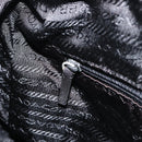 PRADA Shoulder Bag Nylon Black Silver BT0172 Auth am12240V-24