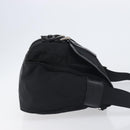 PRADA Shoulder Bag Nylon Black Silver BT0172 Auth am12240V-3