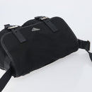 PRADA Shoulder Bag Nylon Black Silver BT0172 Auth am12240V-6