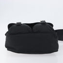 PRADA Shoulder Bag Nylon Black Silver BT0172 Auth am12240V-5