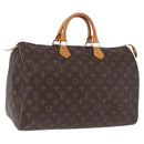 LOUIS VUITTON Monogram Speedy 40 Hand Bag M41522 LV Auth am12248V-1