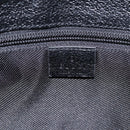 GUCCI GG Canvas Shoulder Bag Black Silver 110054 Auth am12249V-17