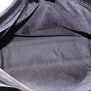 GUCCI GG Canvas Shoulder Bag Black Silver 110054 Auth am12249V-11