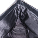 GUCCI GG Canvas Shoulder Bag Black Silver 110054 Auth am12249V-19