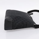 GUCCI GG Canvas Shoulder Bag Black Silver 110054 Auth am12249V-4