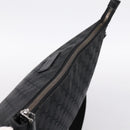 GUCCI GG Canvas Shoulder Bag Black Silver 110054 Auth am12249V-6