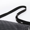 GUCCI GG Canvas Shoulder Bag Black Silver 110054 Auth am12249V-8