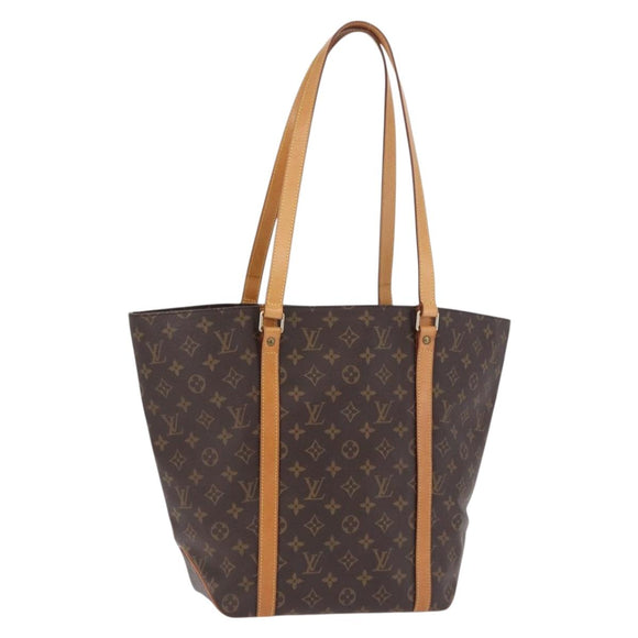 LOUIS VUITTON Monogram Sac Shopping Tote Bag M51108 LV Auth am12251V