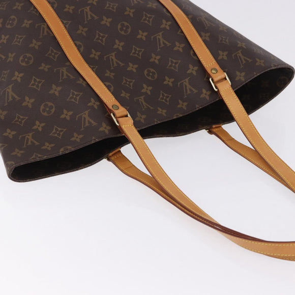 LOUIS VUITTON Monogram Sac Shopping Tote Bag M51108 LV Auth am12251V