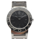 BVLGARI Watches Stainless Steel Silver Black Auth am12261SAM-1