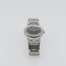 BVLGARI Watches Stainless Steel Silver Black Auth am12261SAM-9