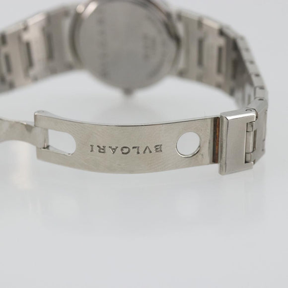 BVLGARI Watches Stainless Steel Silver Black Auth am12261SAM