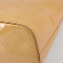 LOUIS VUITTON Monogram Vernis Houston Hand Bag Rose M91054 LV Auth am12269-12