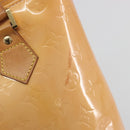LOUIS VUITTON Monogram Vernis Houston Hand Bag Rose M91054 LV Auth am12269-14