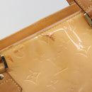 LOUIS VUITTON Monogram Vernis Houston Hand Bag Rose M91054 LV Auth am12269-15