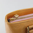 LOUIS VUITTON Monogram Vernis Houston Hand Bag Rose M91054 LV Auth am12269-16