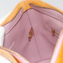 LOUIS VUITTON Monogram Vernis Houston Hand Bag Rose M91054 LV Auth am12269-20