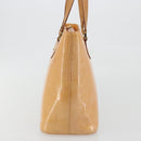 LOUIS VUITTON Monogram Vernis Houston Hand Bag Rose M91054 LV Auth am12269-4