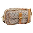 LOUIS VUITTON Monogram Mini Juliet MM Shoulder Bag Blue M92004 LV Auth am12271-1