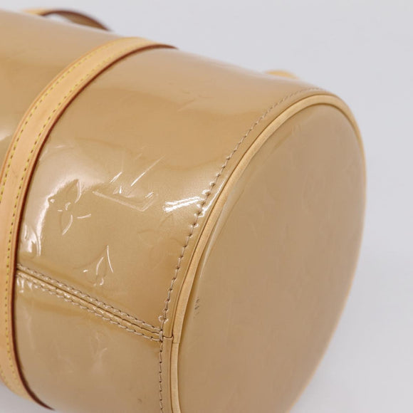 LOUIS VUITTON Monogram Vernis Bedford Hand Bag Noisette M91329 LV Auth am12276V
