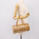 LOUIS VUITTON Monogram Vernis Bedford Hand Bag Noisette M91329 LV Auth am12276V-21